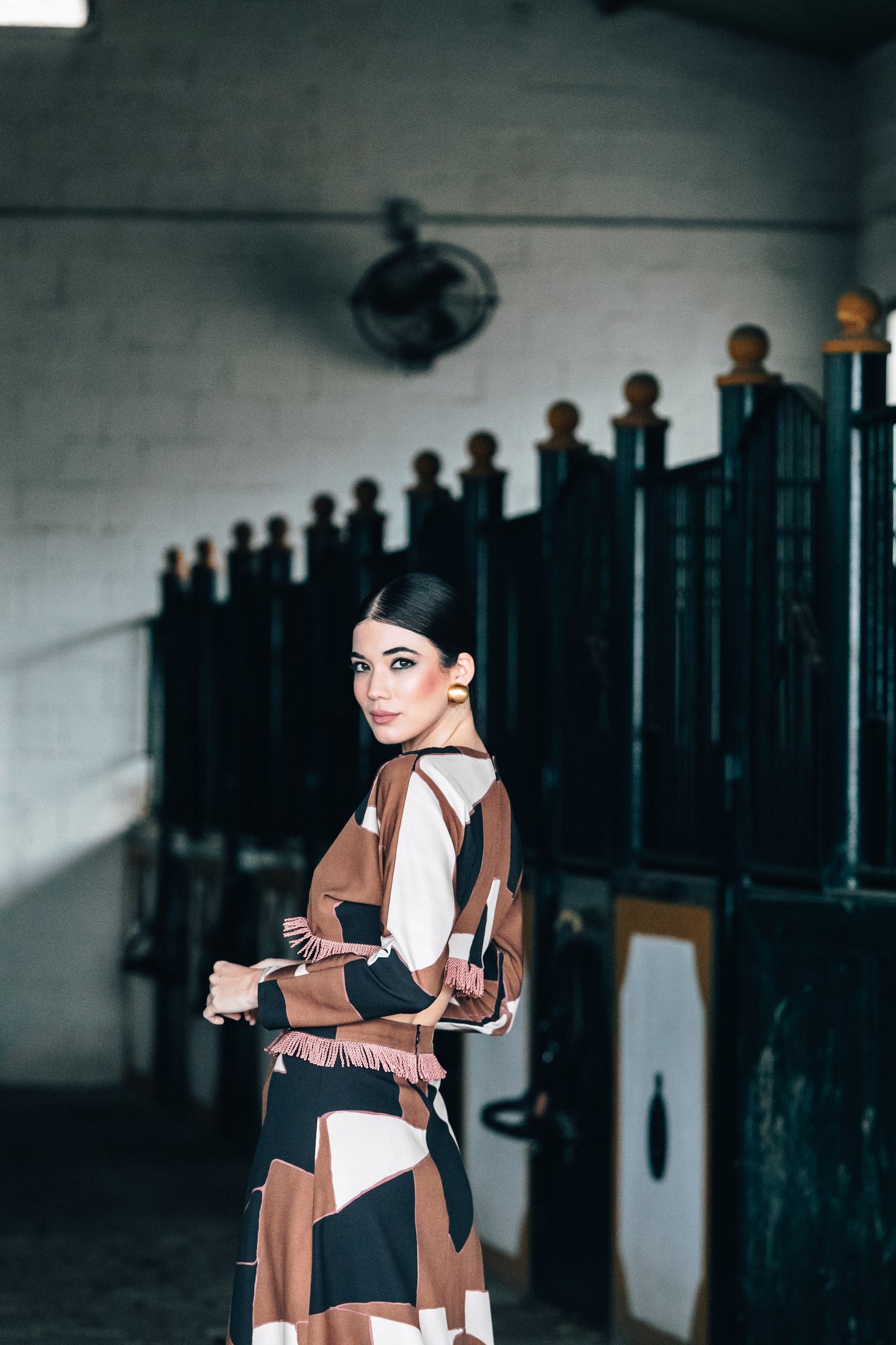 Blusa Picasso Flecos