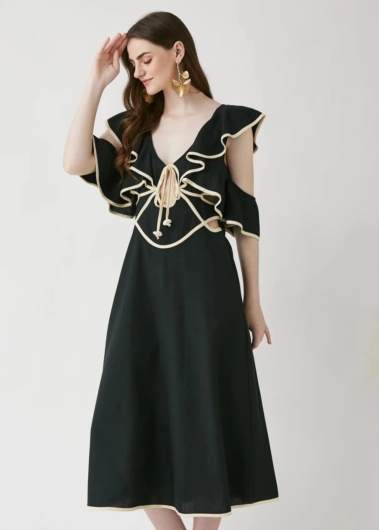 Vestido Oasis Negro