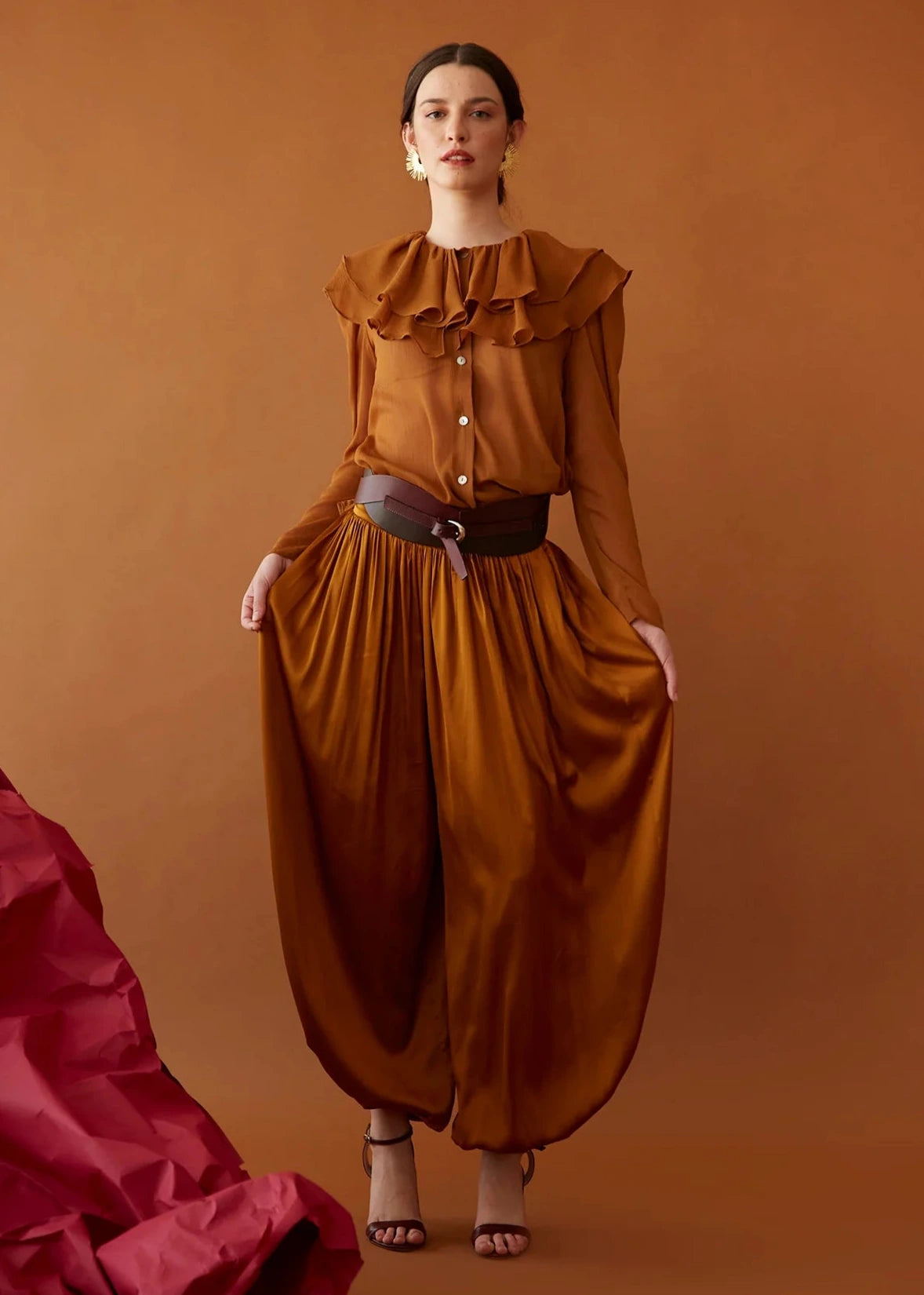 Pantalón Elva Dorado