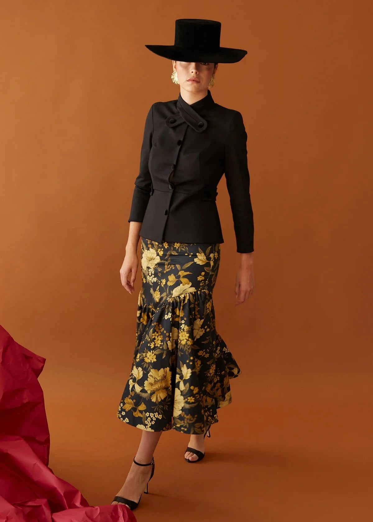 Falda Señora Negro