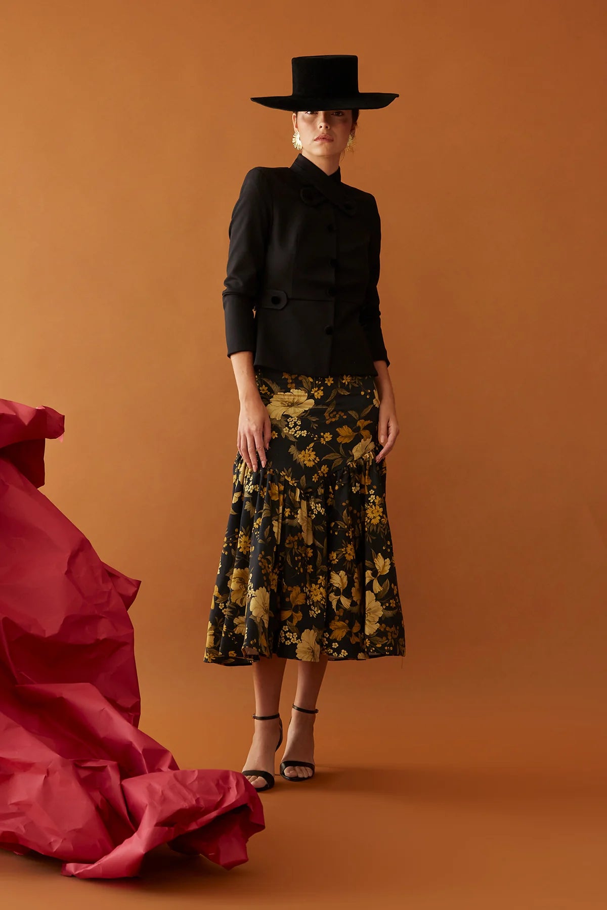 Falda Señora Negro