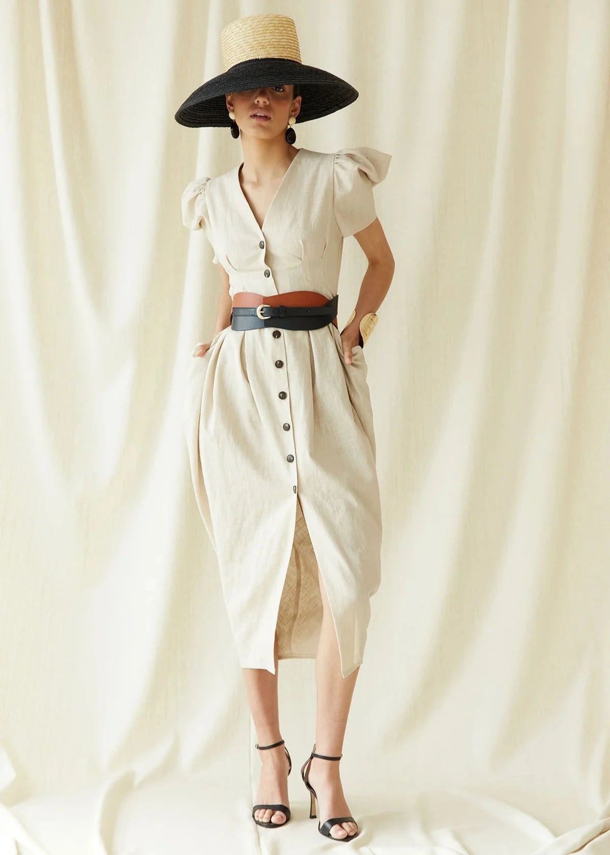 Vestido Triana Crudo