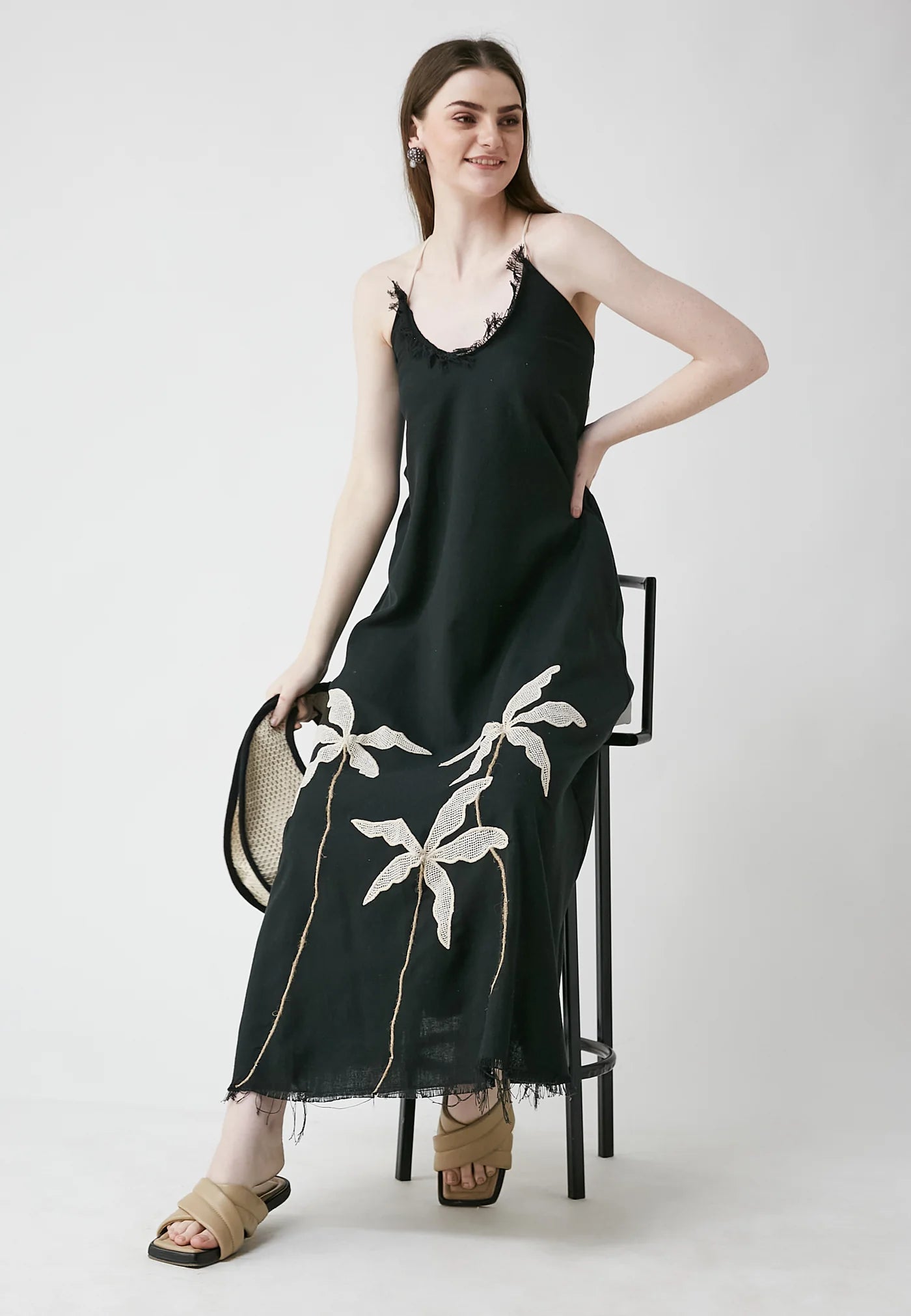 Vestido Tropical Black