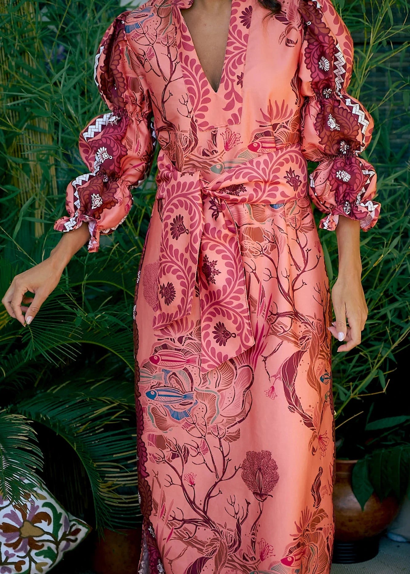 Vestido Caudal Guayabero
