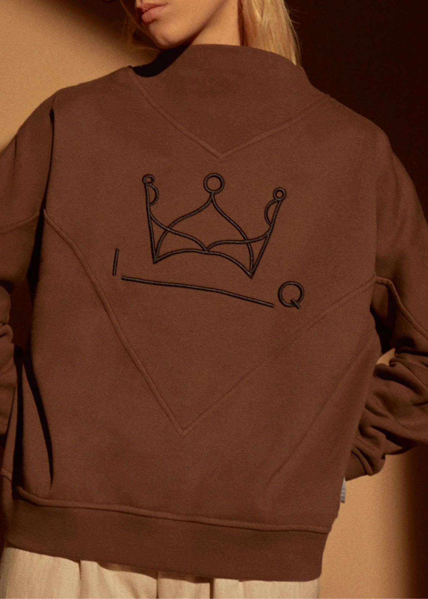 Sudadera Brodie Marrón