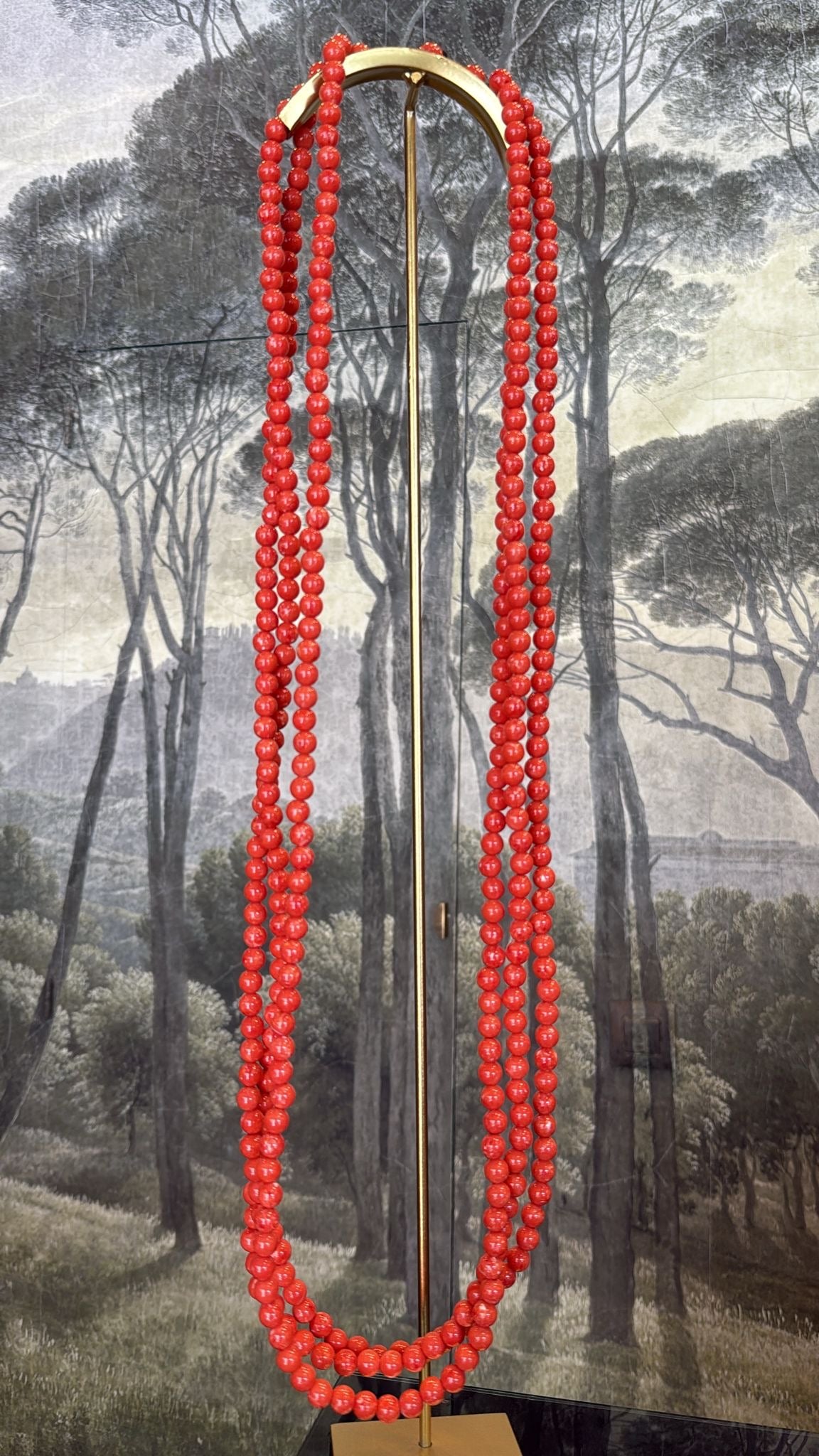 Collar Triana 3 Coral