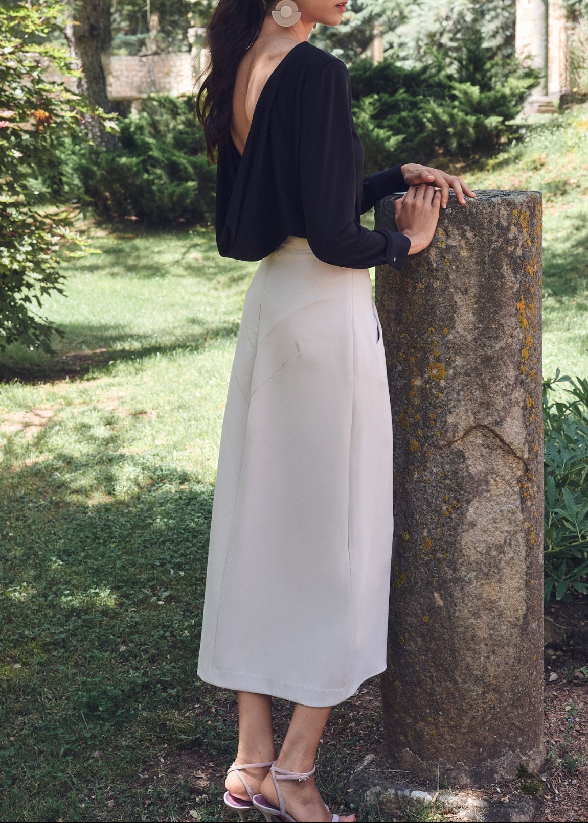 Falda Auxi Beige