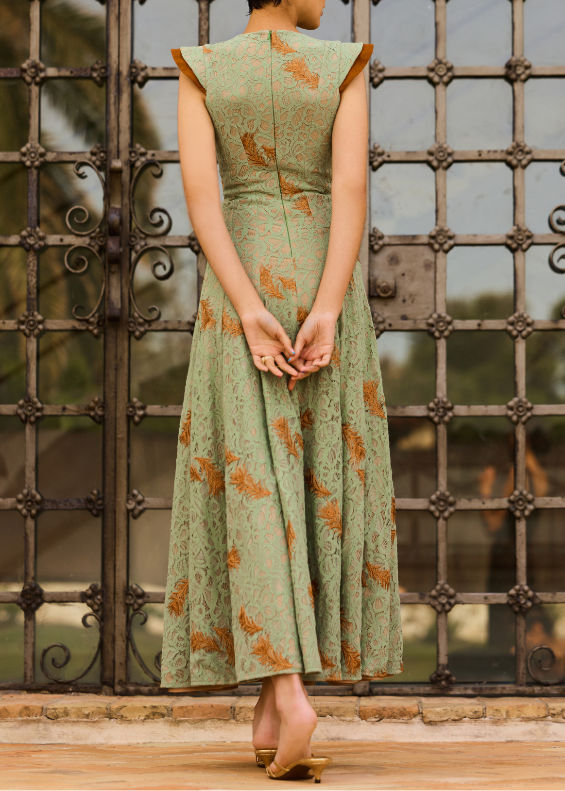 Vestido Rose Verde