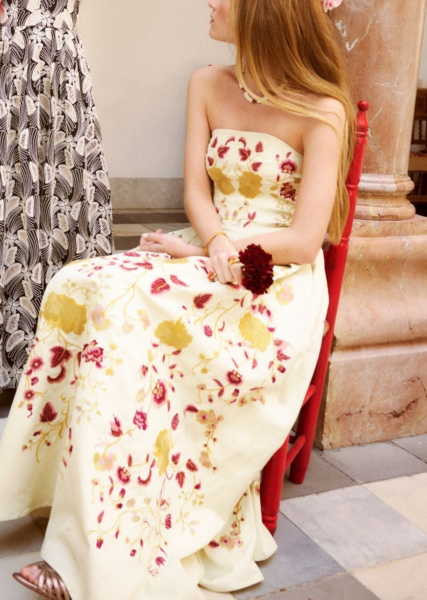 Vestido Leticia Bordados