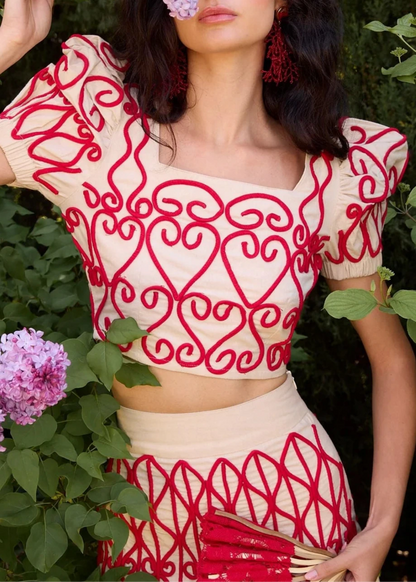 Conjunto Creta Rojo