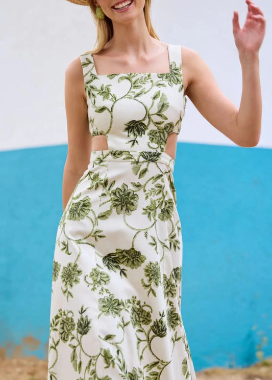 Vestido Margarita Verde