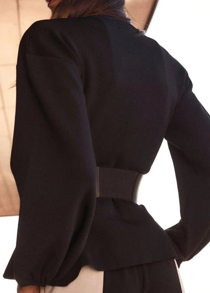 Chaqueta Punto Concha Negro