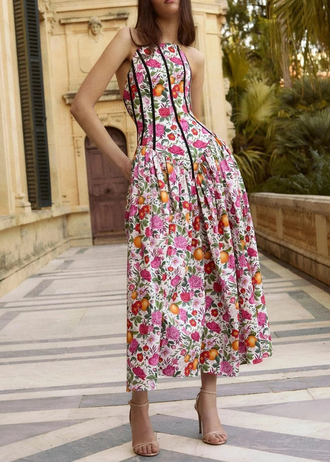 Vestido Oranges Masquerade
