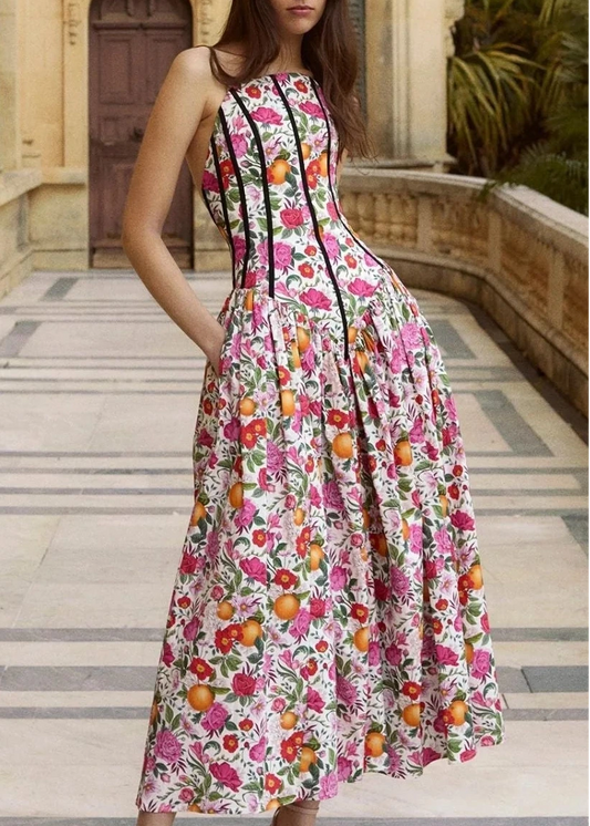 Vestido Oranges Masquerade