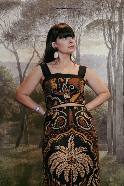 Top Izarra Negro