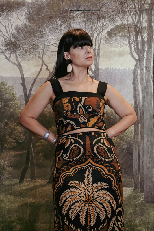 Top Izarra Negro