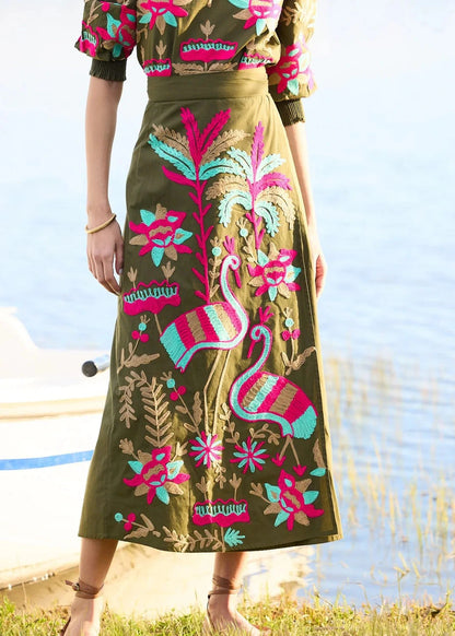Conjunto Maldivas Caqui
