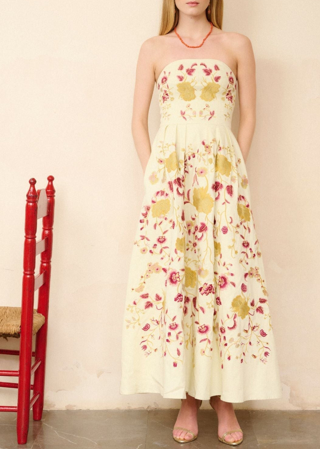 Vestido Leticia Bordados