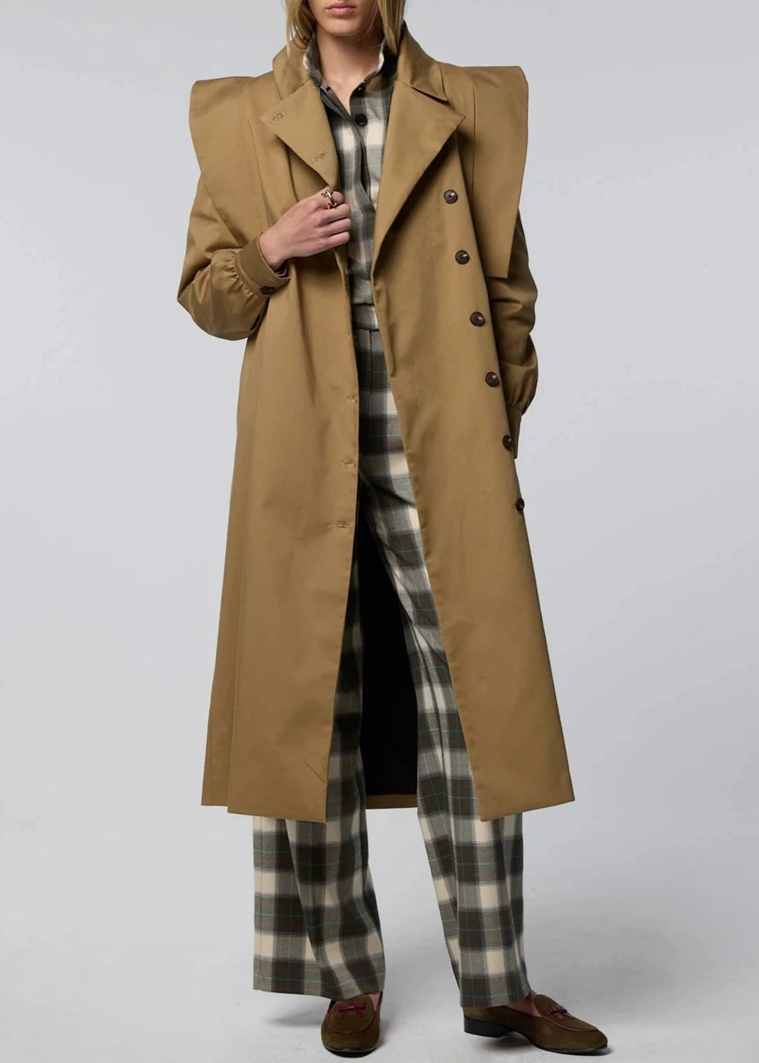 Gabardina Lala Camel