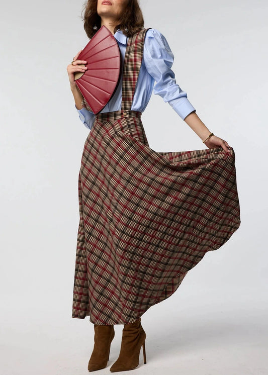 Falda Freya Tartán
