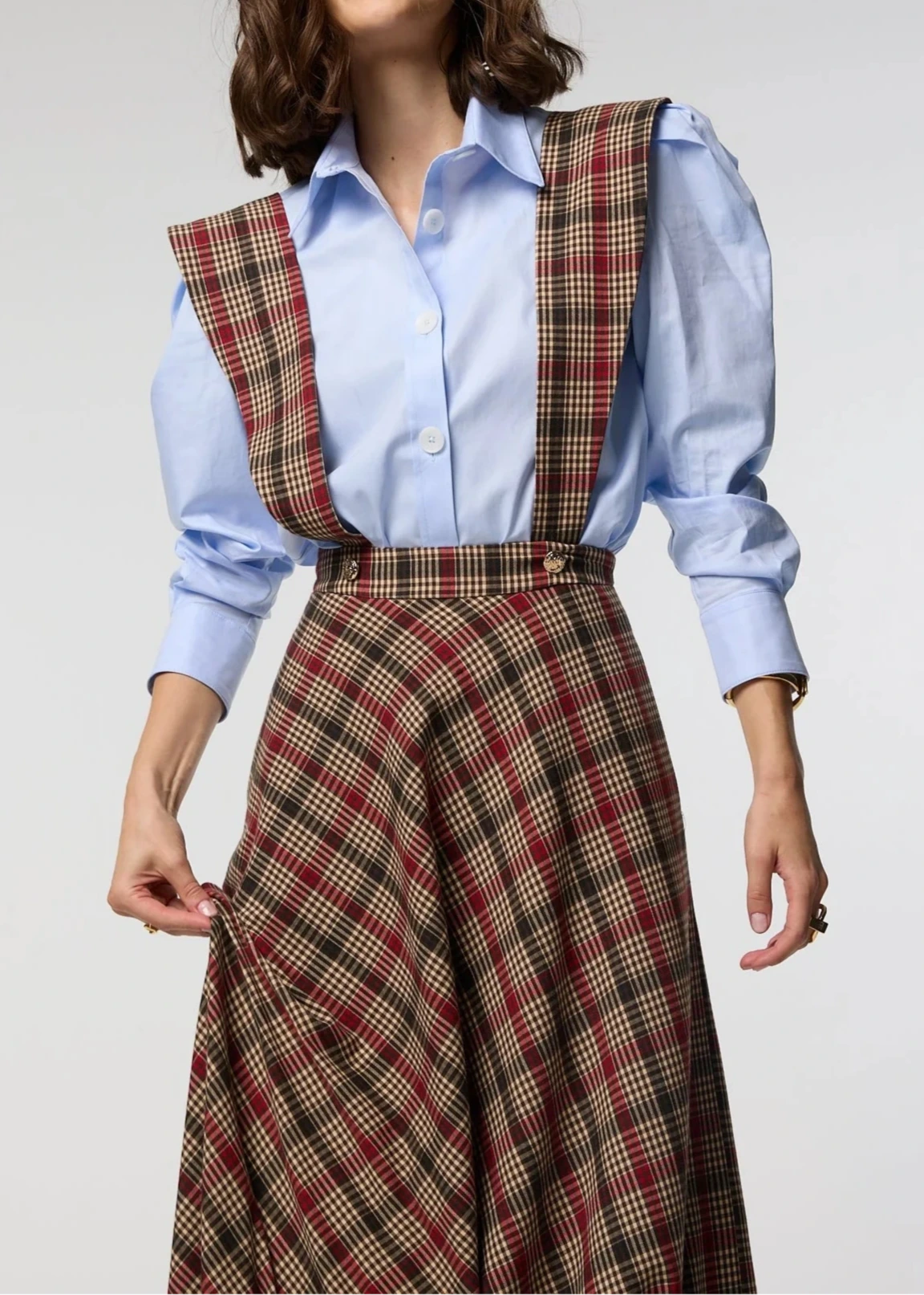 Falda Freya Tartán