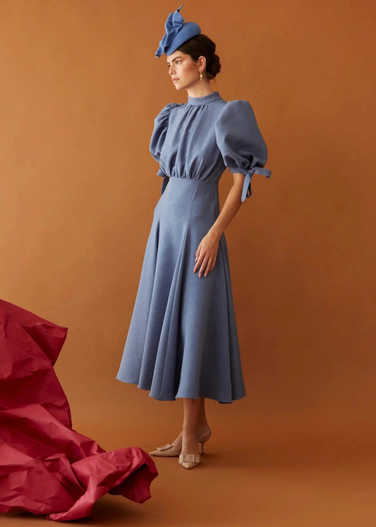 Vestido Elena Azul