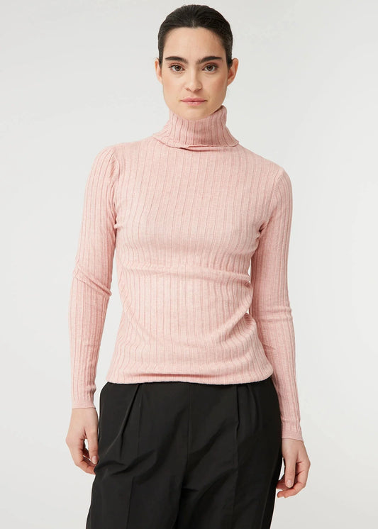 Jersey Canalé Alto Rosa