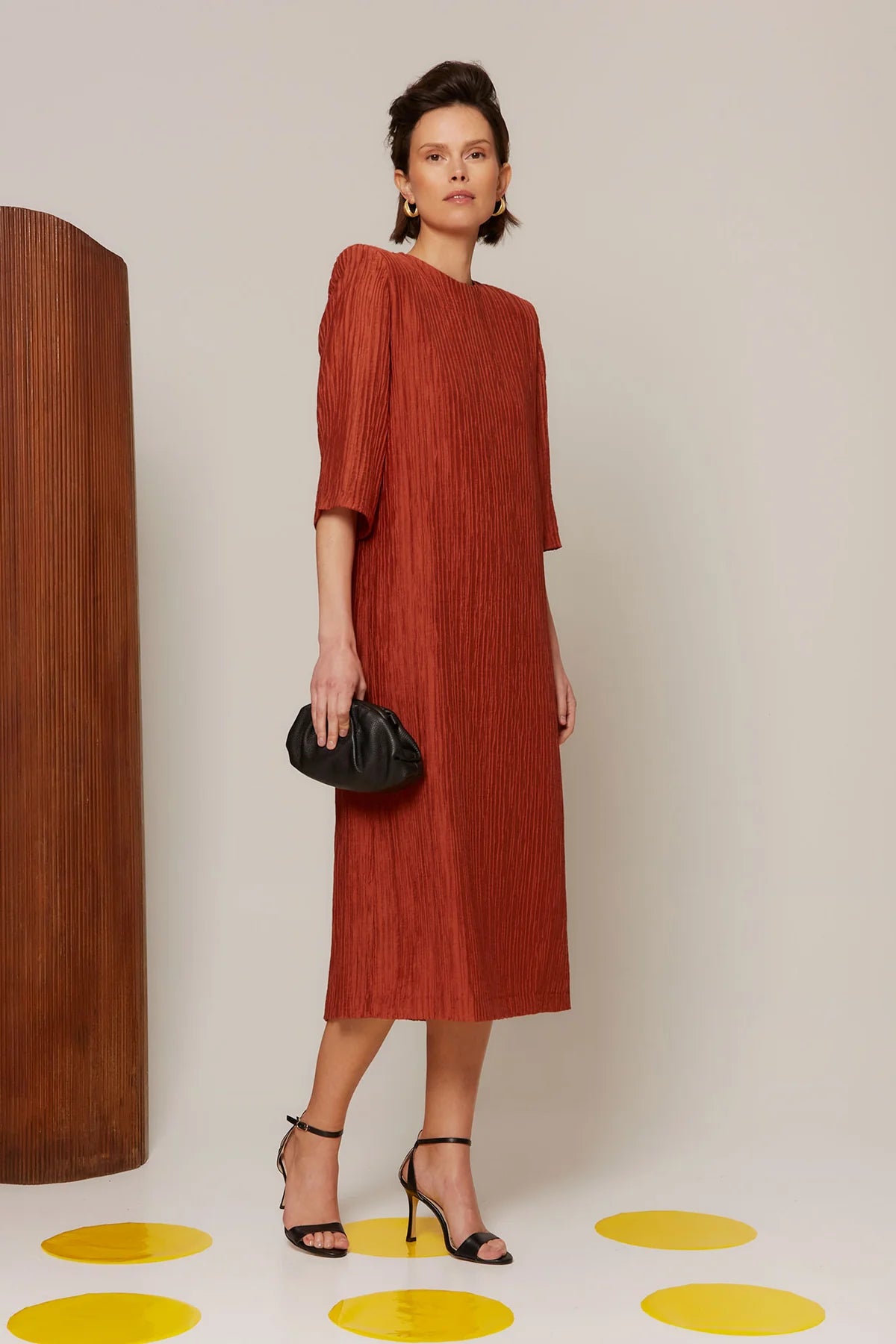 Vestido Evelina Teja