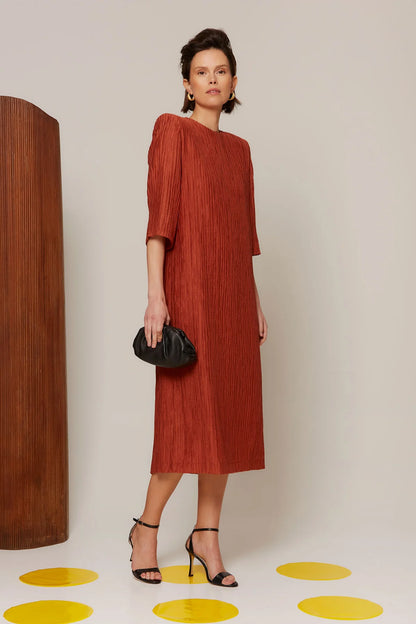 Vestido Evelina Teja