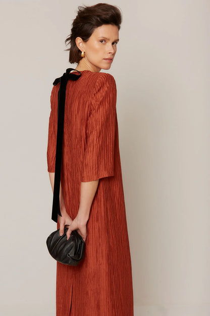 Vestido Evelina Teja