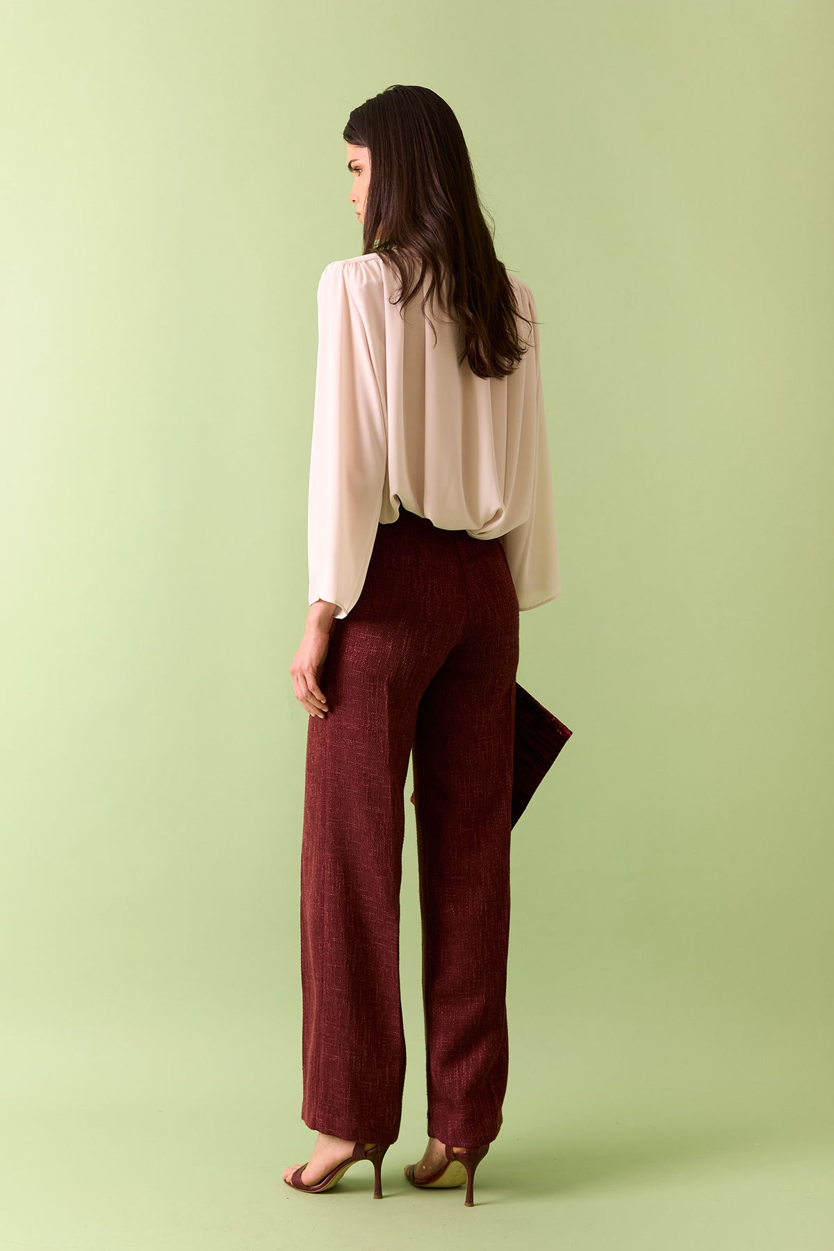 Pantalón Persefone Granate