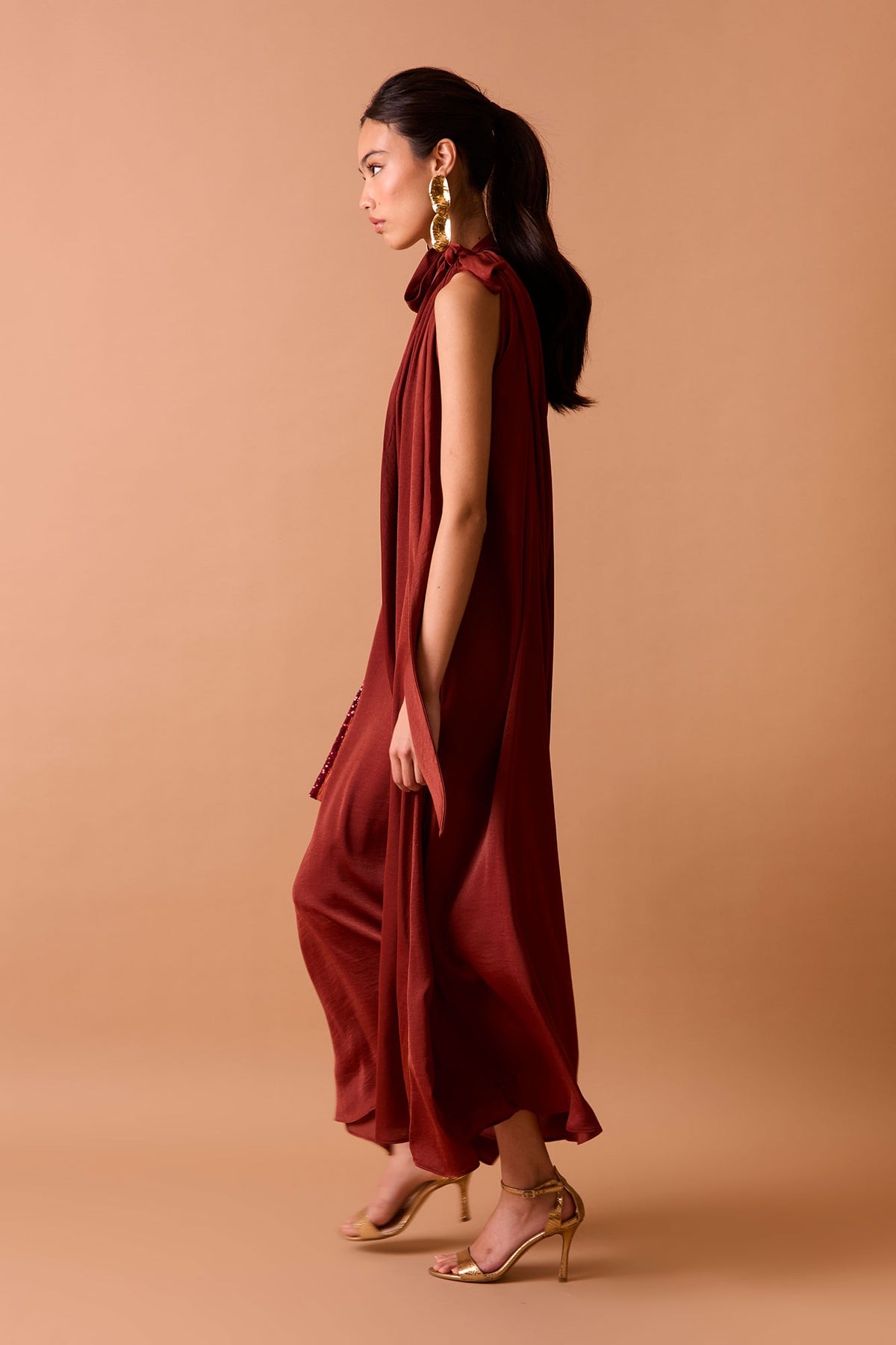Vestido Greta Teja