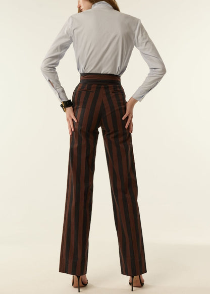 Pantalón Saeta Marrón y Negro