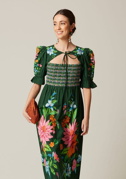 Vestido Aenor Verde