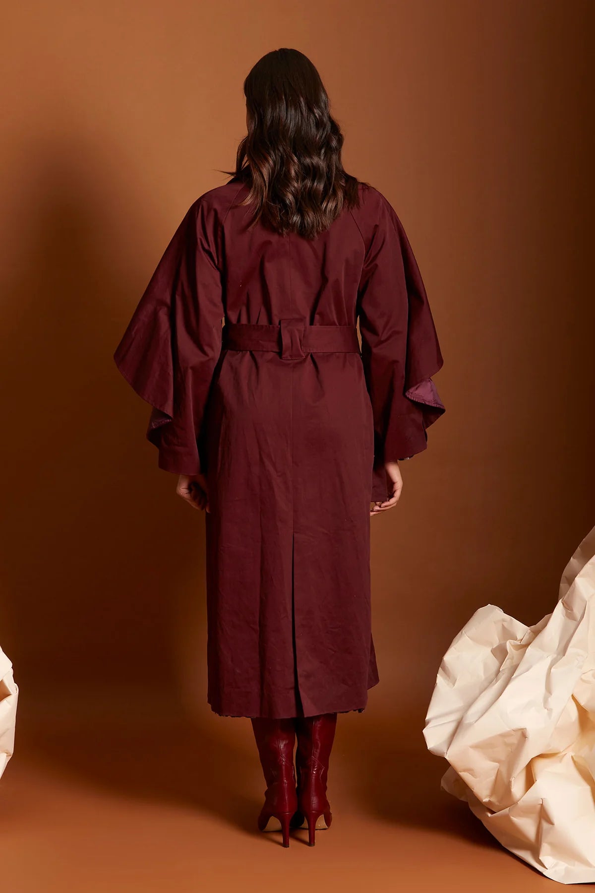 Gabardina Gia Burdeos