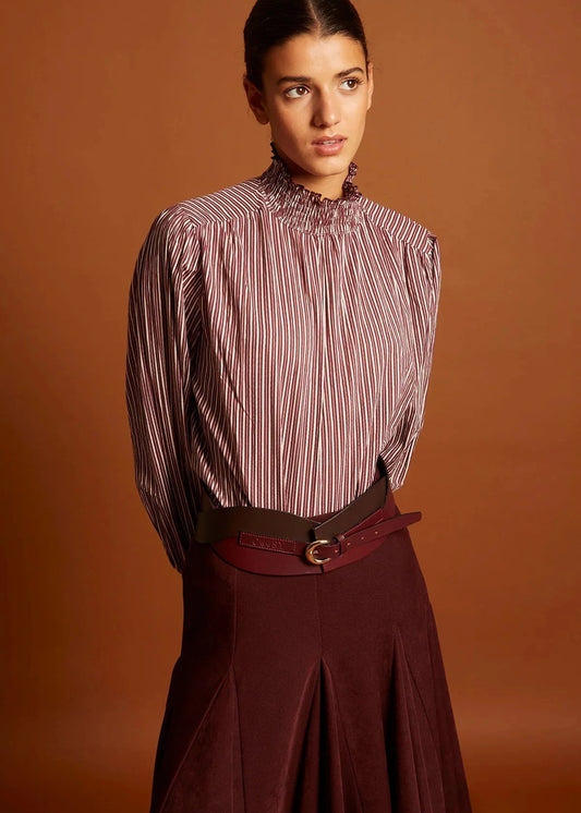 Camisa Charles Burdeos
