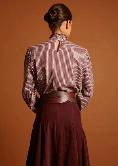 Camisa Charles Burdeos