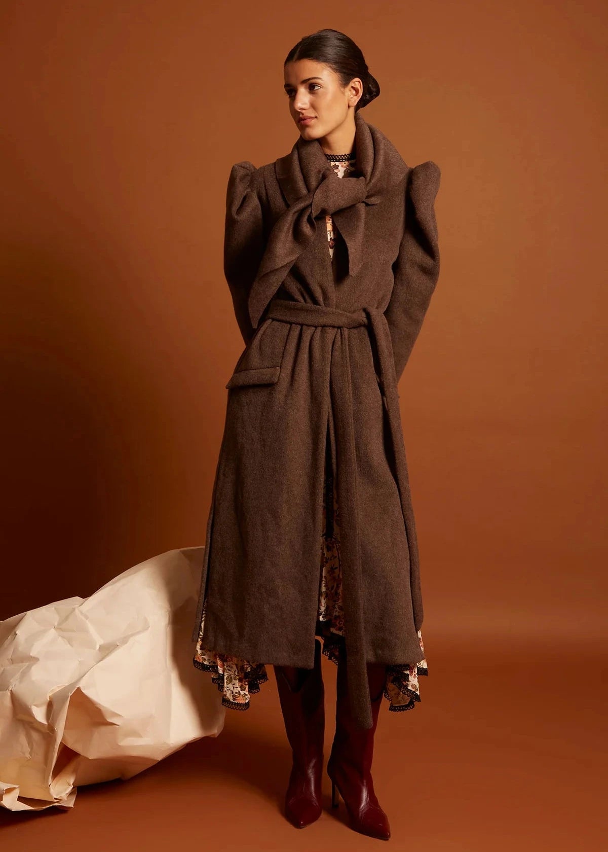 Abrigo Dario Marrón