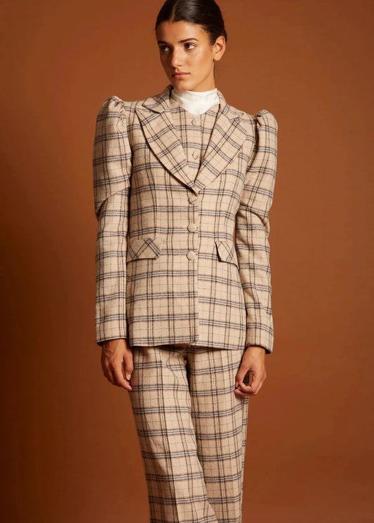 Chaqueta Paint Beige