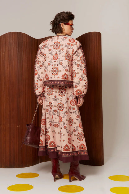 Chaqueta Mosaico Rosa