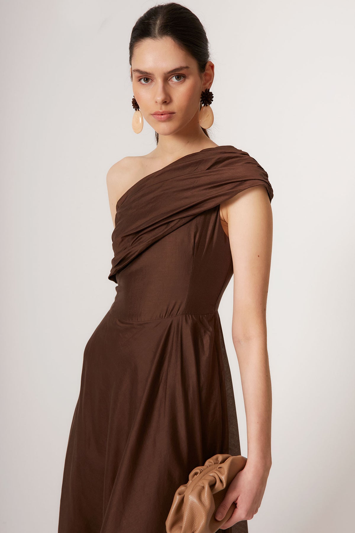 Pendientes Juno Beige