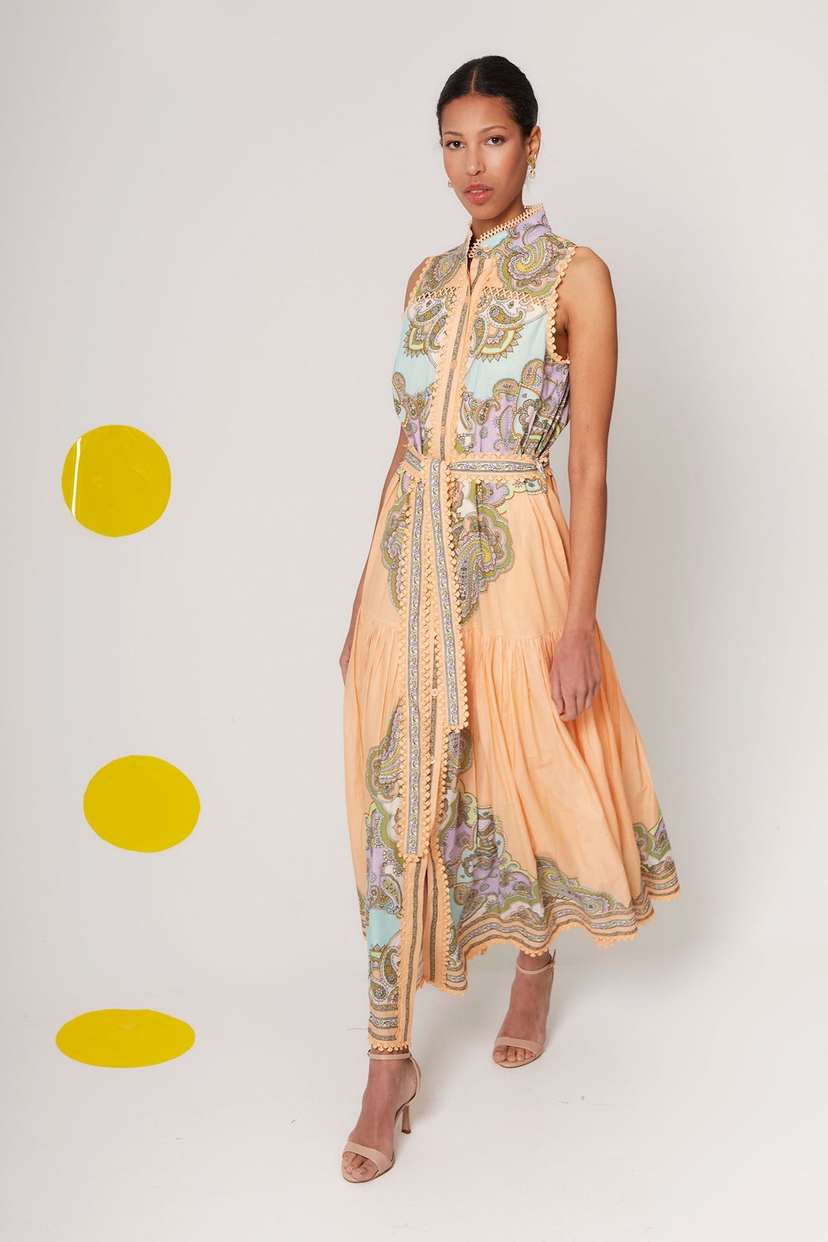 Vestido Amina Salmón