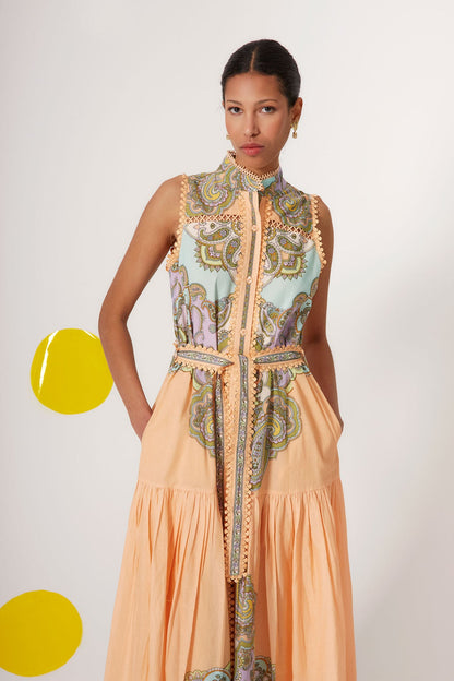 Vestido Amina Salmón