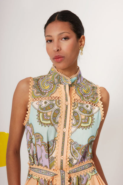 Vestido Amina Salmón