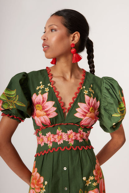 Vestido Narella Verde