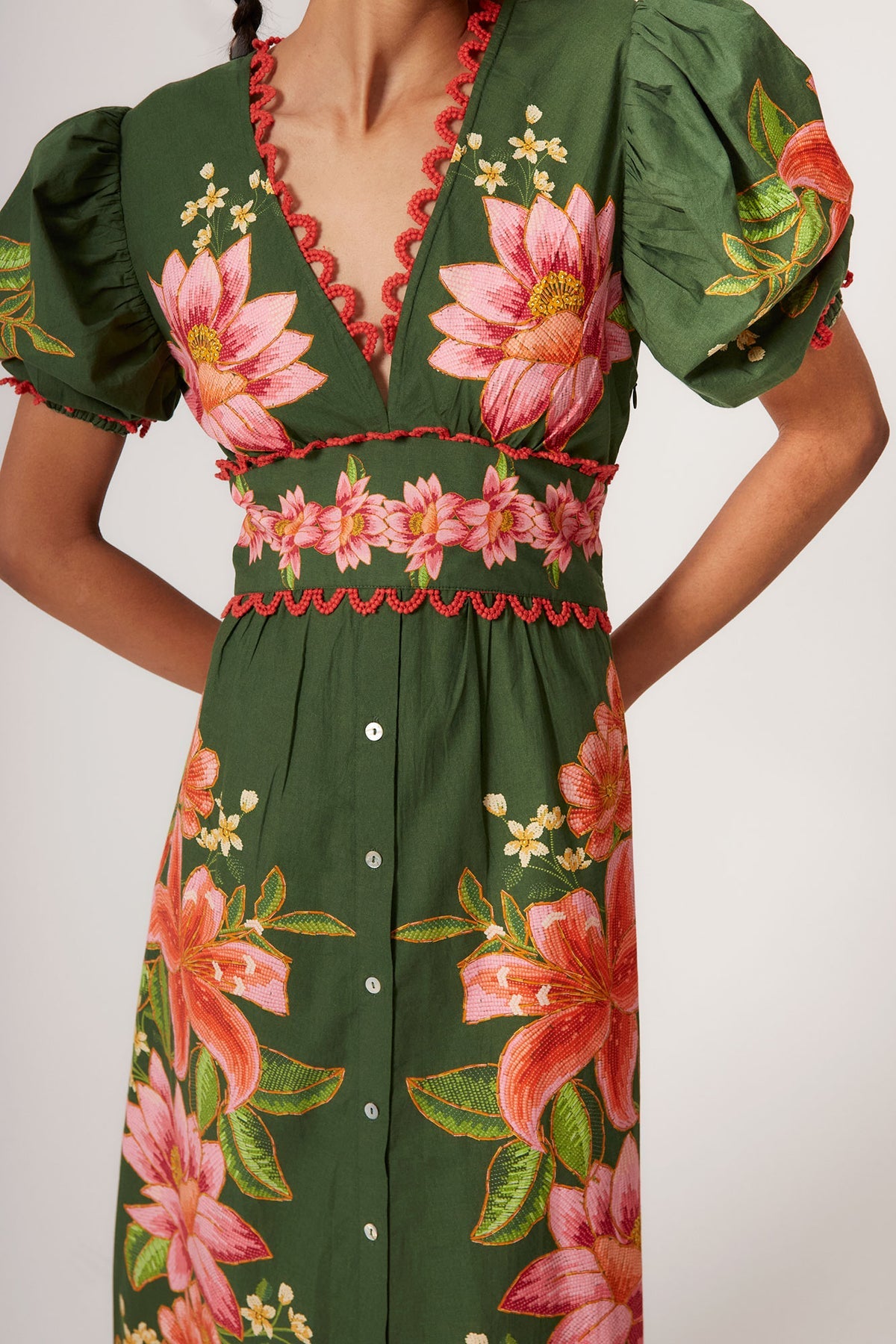 Vestido Narella Verde