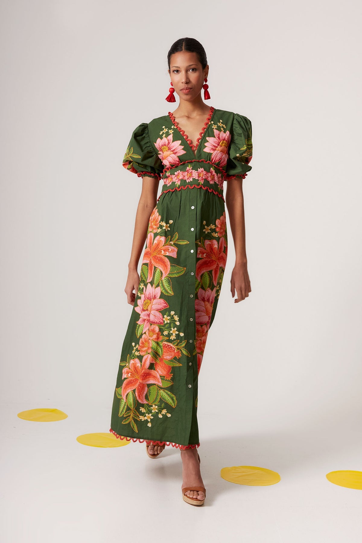 Vestido Narella Verde