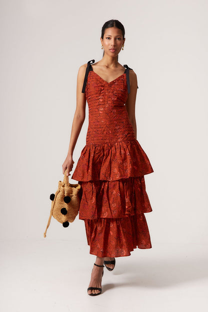 Vestido Isolde Rojo