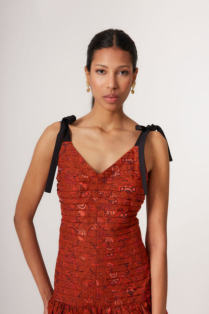 Vestido Isolde Rojo