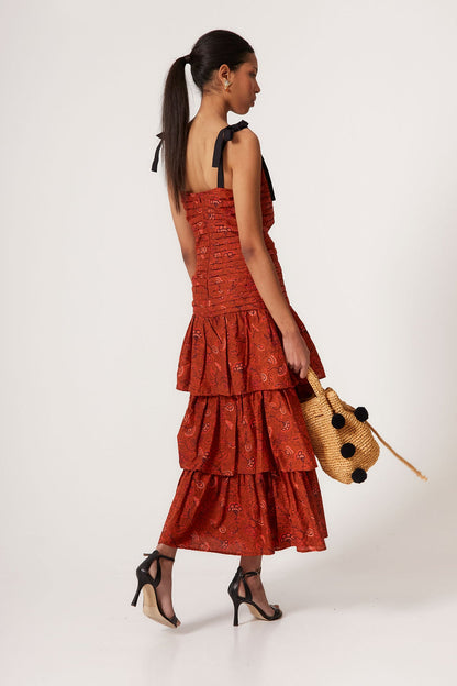Vestido Isolde Rojo